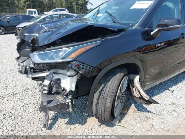 5TDEBRCH4MS060582 Toyota Highlander Hybrid Platinum