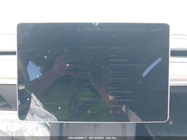 5YJ3E1EC0PF412017 Tesla MODEL 3