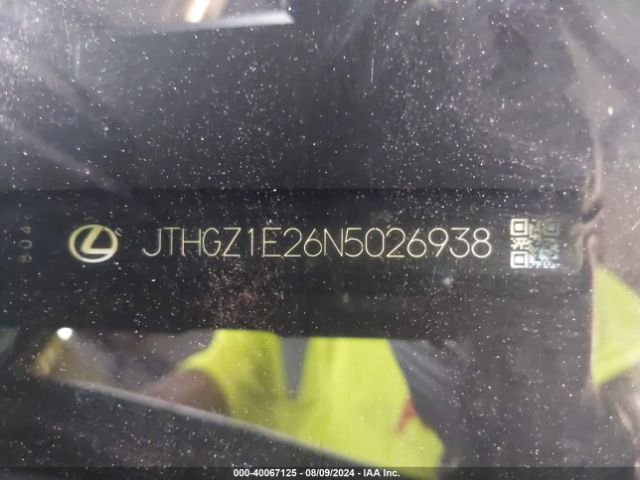JTHGZ1E26N5026938 Lexus Is 350 F Sport
