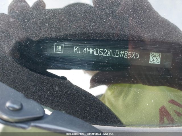 KL4MMDS28LB118585 Buick Encore Gx Fwd Select