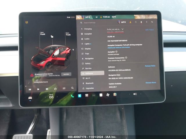 7SAYGDEFXNF468140 Tesla Model Y Performance Dual Motor All-wheel Drive