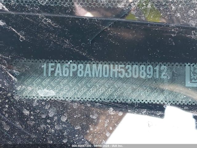 1FA6P8AM0H5308912 Ford Mustang V6