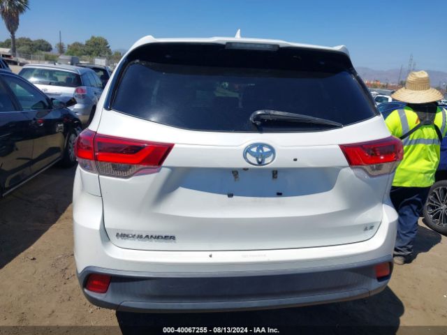 5TDZZRFH5KS290718 Toyota Highlander Le Plus