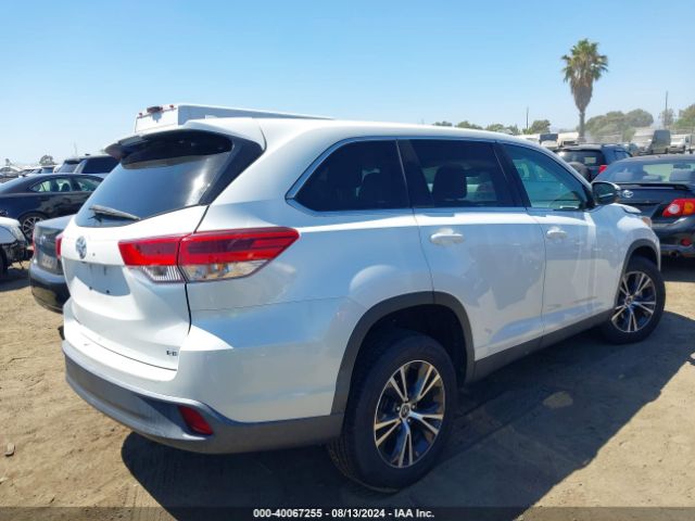 5TDZZRFH5KS290718 Toyota Highlander Le Plus