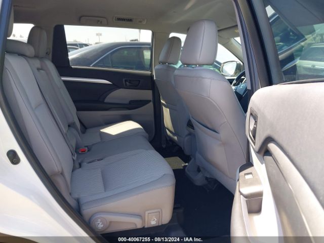 5TDZZRFH5KS290718 Toyota Highlander Le Plus