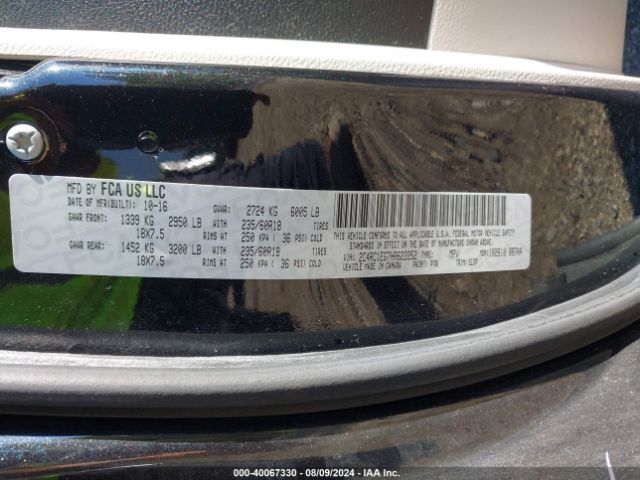 2C4RC1EG7HR622252 Chrysler Pacifica Touring-l Plus