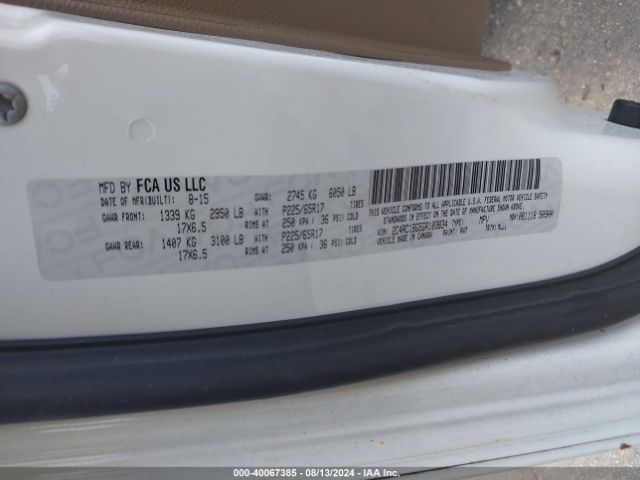 2C4RC1BG5GR103834 Chrysler Town & Country Touring