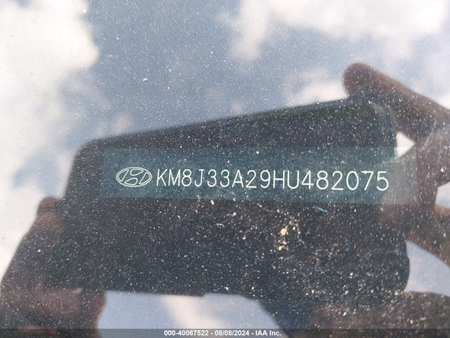 Hyundai Tucson Night 2017 KM8J33A29HU482075 Image 9