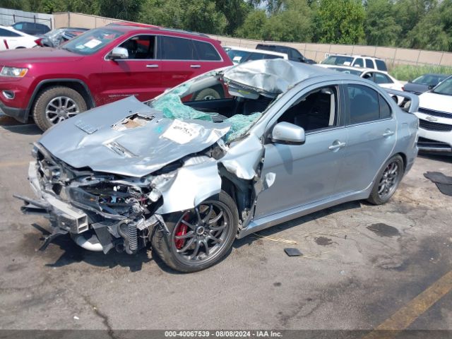 2008 MITSUBISHI LANCER EVOLUTION JA3AW56V98U051048 Photo 1
