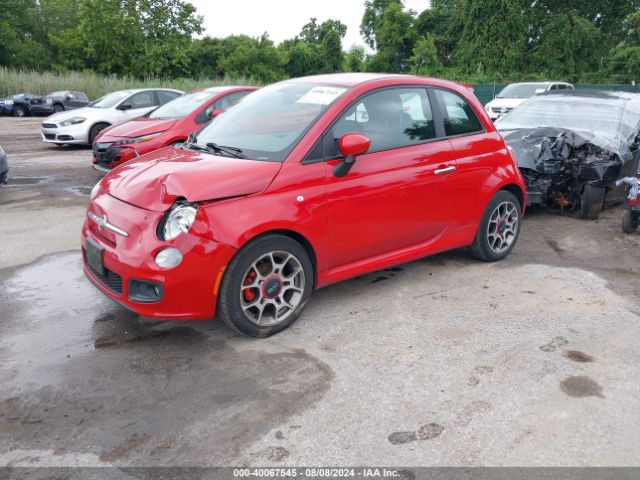 2012 FIAT 500 3C3CFFBR8CT386124 Photo 1