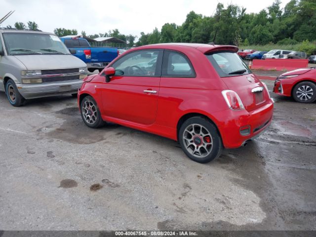 2012 FIAT 500 3C3CFFBR8CT386124 Photo 2