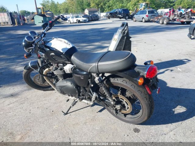 2023 TRIUMPH MOTORCYCLE BONNEVILLE SMTD10G75PTBF7744 Photo 2
