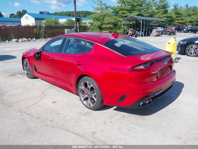 KIA STINGER GT 2019 KNAE35LC4K6053653 Image 3