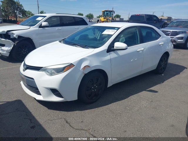 Toyota COROLLA LE 2014 2T1BURHE5EC165346 Image 2