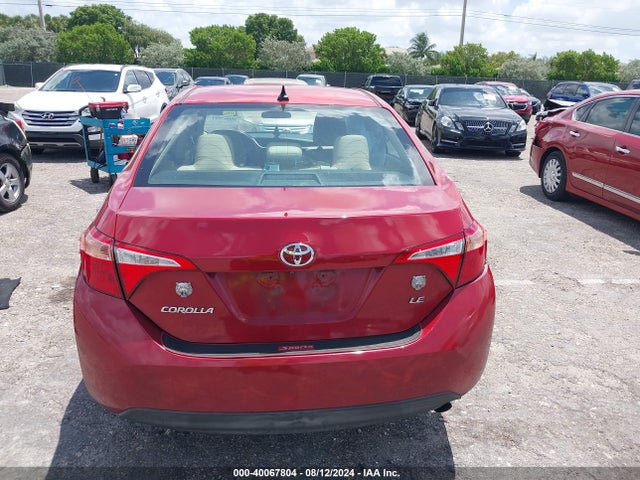 Toyota COROLLA LE 2019 5YFBURHE8KP910442 Image 16