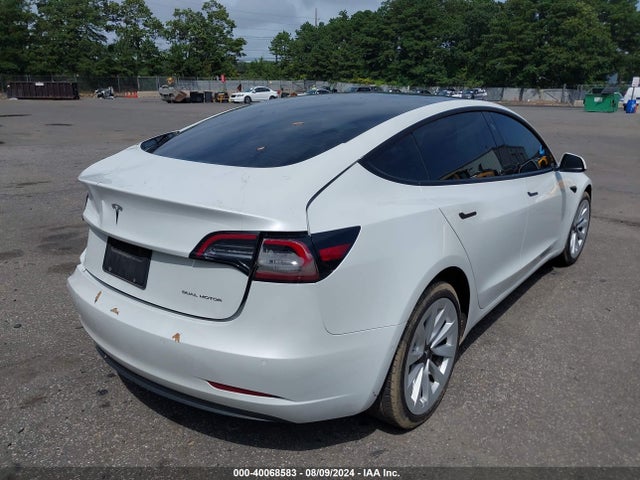 2022 TESLA MODEL 3 5YJ3E1EB7NF181573 Photo 3