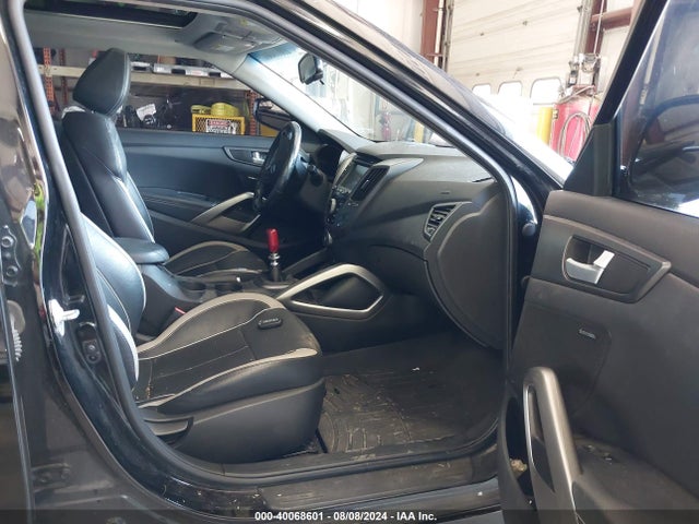 Hyundai Veloster Turbo W/black 2014 KMHTC6AEXEU207363 Image 5