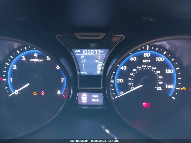 Hyundai Veloster Turbo W/black 2014 KMHTC6AEXEU207363 Image 7