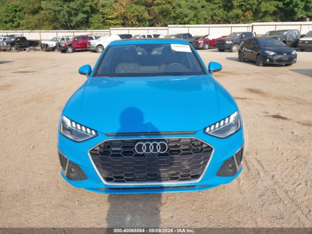 WAUEAAF47NN011314 Audi A4 Premium Plus 45 Tfsi S Line Quattro S Tronic