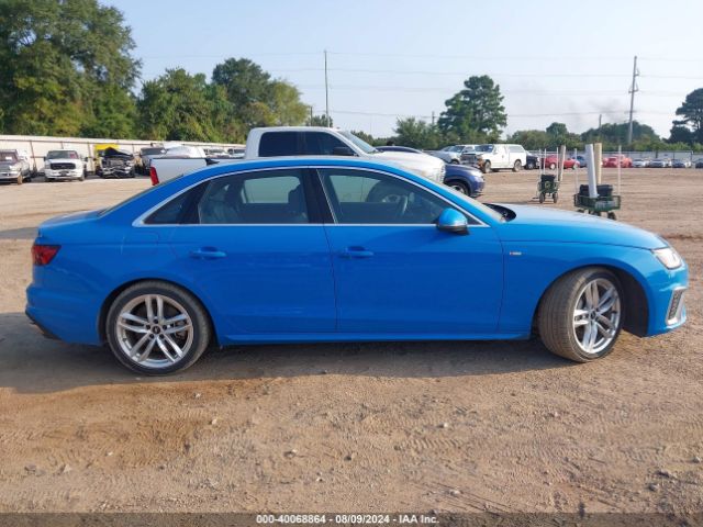 WAUEAAF47NN011314 Audi A4 Premium Plus 45 Tfsi S Line Quattro S Tronic