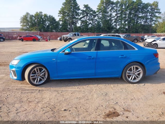 WAUEAAF47NN011314 Audi A4 Premium Plus 45 Tfsi S Line Quattro S Tronic