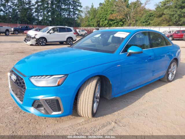 WAUEAAF47NN011314 Audi A4 Premium Plus 45 Tfsi S Line Quattro S Tronic