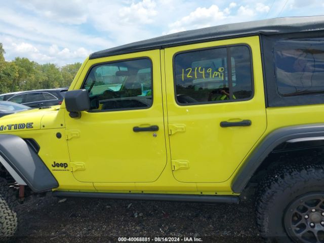 1C4HJXDG5PW693865 Jeep Wrangler 4-door High Tide 4x4