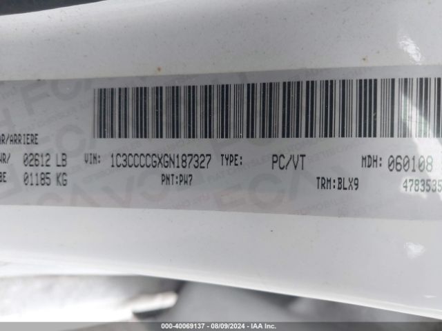 1C3CCCCGXGN187327 Chrysler 200 C