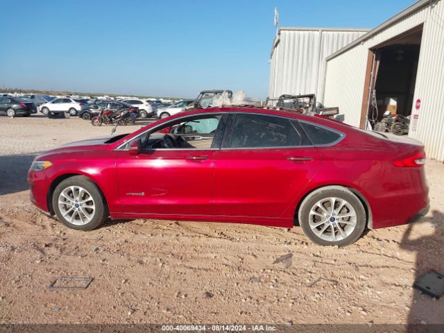 3FA6P0MU6KR235952 Ford Fusion Hybrid Sel