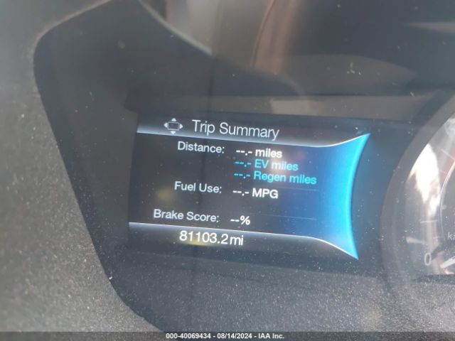 3FA6P0MU6KR235952 Ford Fusion Hybrid Sel