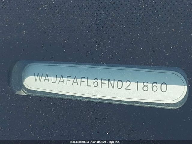 WAUAFAFL6FN021860 Audi A4 2.0t Premium