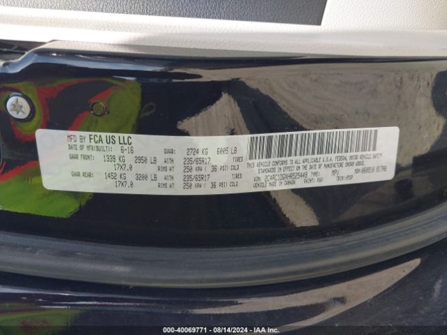 2C4RC1DGXHR525449 Chrysler Pacifica Touring