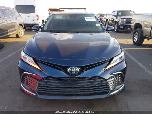 4T1F31AK5MU553129 Toyota Camry Xle Hybrid