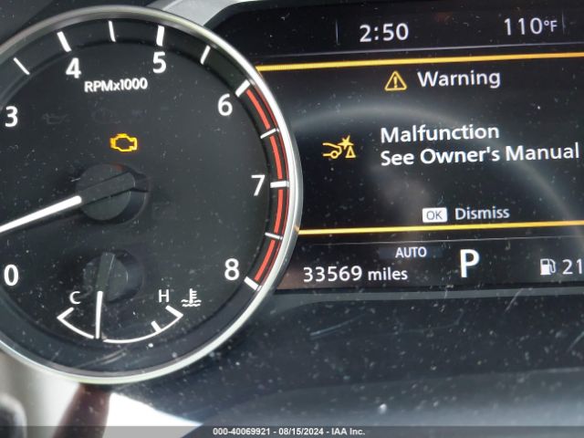 JN8AT3CBXMW241453 Nissan Rogue Sl Intelligent Awd