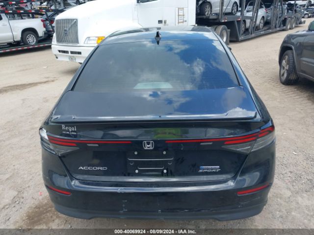 1HGCY2F59PA040166 Honda Accord Hybrid Sport