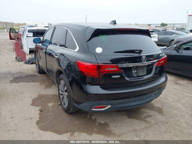 5FRYD3H64EB012418 Acura Mdx Technology Pkg W/entertainment Pkg
