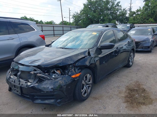 Honda Civic Lx 2017 2HGFC2F59HH546482 Image 2