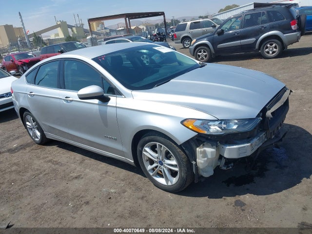 Ford Fusion Hybrid Se 2018 3FA6P0LU2JR156391 Image 1