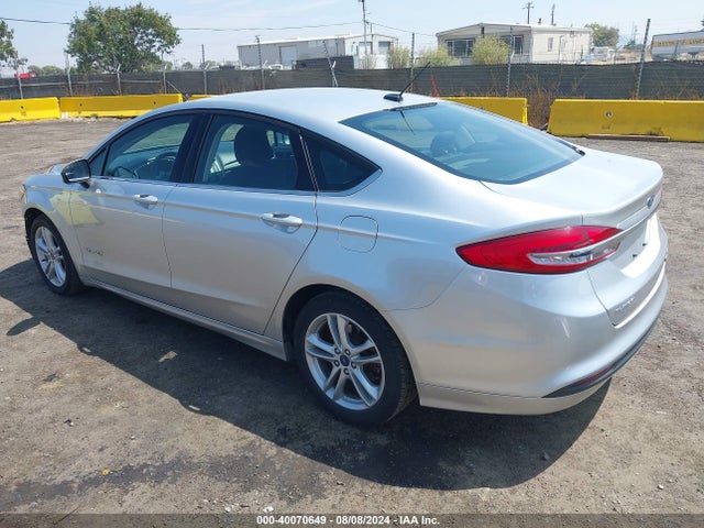 Ford Fusion Hybrid Se 2018 3FA6P0LU2JR156391 Image 3