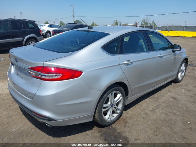 Ford Fusion Hybrid Se 2018 3FA6P0LU2JR156391 Image 4