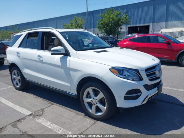 2016 MERCEDES-BENZ GLE 300D 4JGDA0EB4GA792680