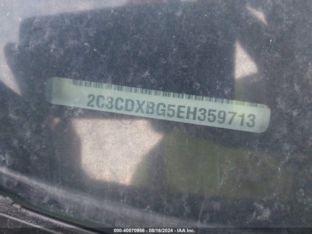 Dodge Charger Se 2014 2C3CDXBG5EH359713 Image 9