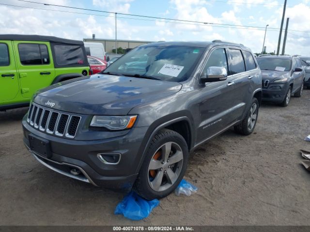 1C4RJFCMXEC409750 Jeep Grand Cherokee Overland
