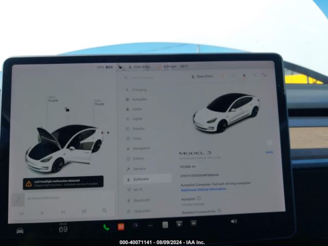 5YJ3E1EA5MF986414 Tesla Model 3 Standard Range Plus Rear-wheel Drive
