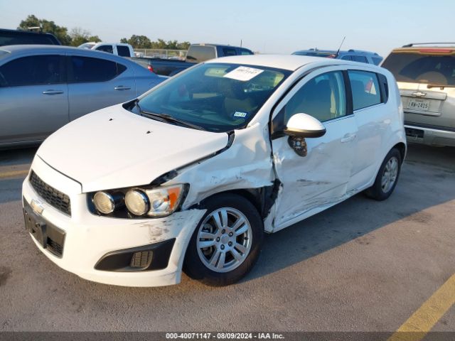 1G1JC6SG6E4220437 Chevrolet Sonic Lt Auto