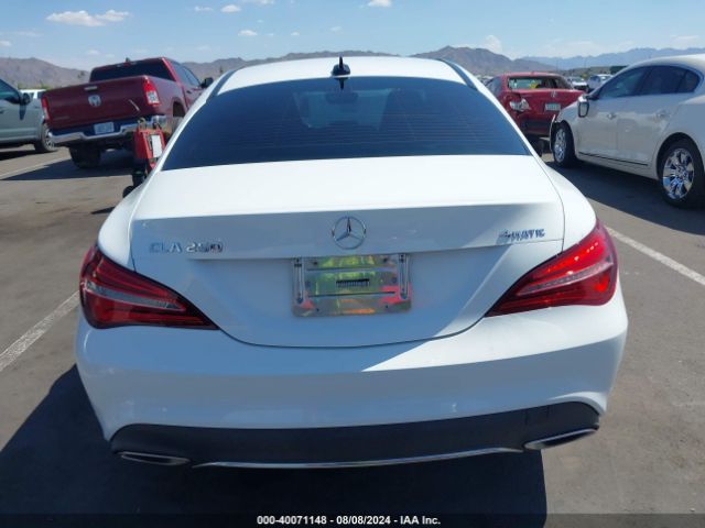 WDDSJ4GB5JN640297 Mercedes-Benz CLA 250 4MATIC