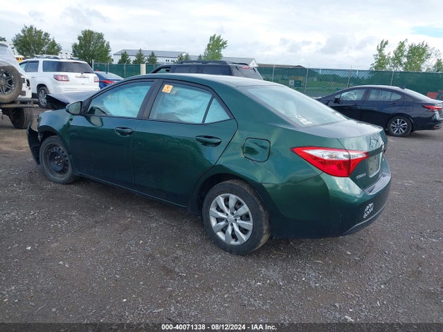 Toyota COROLLA LE 2015 2T1BURHE6FC297145 Image 3