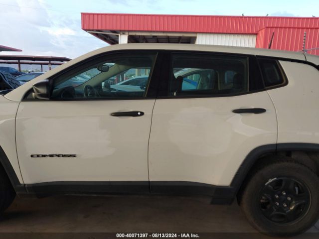 3C4NJCAB1JT136839 Jeep Compass Sport Fwd