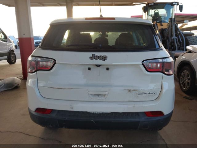 3C4NJCAB1JT136839 Jeep Compass Sport Fwd