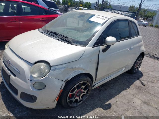 2012 FIAT 500 3C3CFFBR0CT105840 Photo 1